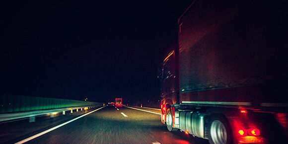 HGV night driving rules